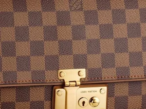 Louis Vuitton Damier Ebene Bag Canvas